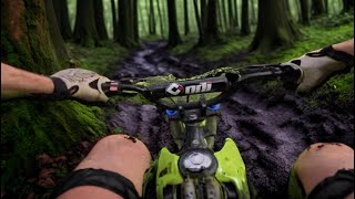 Trail Riding on a 300 Dirt Bike [upl. by Htebazil]