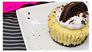 Oreo Cheesecake Recipe  How To Make Cheesecake With Oreos  Mini Oreo Cheesecakes Recipe [upl. by Delanie]