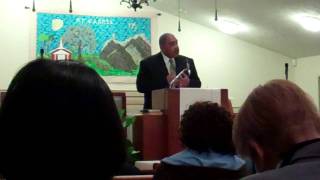 Rev Percy D Johnson Jr in Revival quotWhere Is My Faithquot pt 3 [upl. by Ynnel]