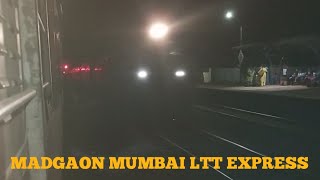 11100 Madgaon Mumbai LTT Express skipping Adavali [upl. by Ylrebmi]