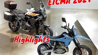 EICMA 2024  Meine Highlights vom Tag  Neue Suzuki Supermoto und vieles mehr [upl. by Eedeed]