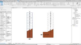 VEJA COMO numerar os degraus da escada no REVIT [upl. by Tsuda]