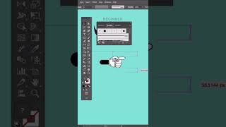 Tips Adobe illustrator xuhuong tiktoktrend illustratortutorial kqdesigner graphicdesigner [upl. by Sato999]