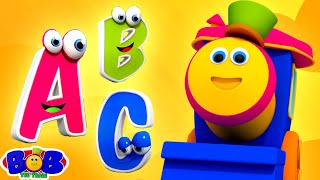 ABC Song  More Nursery Rhymes amp Cartoon Videos by Bob The Train [upl. by Negrom]