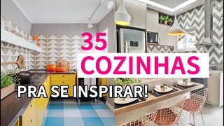 35 IDEIAS DE COZINHAS PARA VOCÊ SE INSPIRARFotos do Pinterest [upl. by Aneliram]