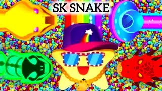 I reached at 50000  score in snake io 🐍 with Star Star snake skin gameplay 🐍 That sk snake [upl. by Fink124]