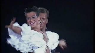 264 社交ダンス ルンバ ゲストデモ エフテダル組（Ballroom Dance Rumba Guest Demonstration）1989年第10回日本インター [upl. by Coletta863]