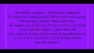 Camp Lazlo Theme Song Lyrics [upl. by Canfield]