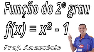 COMO determinar os zeros da FUNÇÃO quadrática fx  x²  1❓Função do 2º grau y  x²  1❗ [upl. by Siahc]