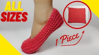 IDIOTPROOF Crochet Slipper Socks For Beginners [upl. by Thekla]