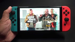 GTA 4 On Nintendo Switch OLED [upl. by Nevarc]