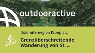 Mountainbike Tour in der Dolomitenregion Kronplatz Grenzüberschreitende [upl. by Yelsnia]