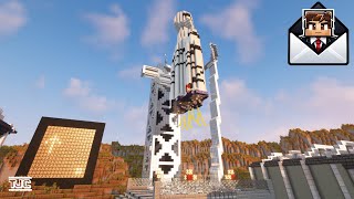 Echter RAKETENSTART in Minecraft  El Rio 📪 [upl. by Sucy117]