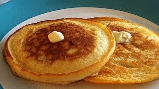 How to make Pancakes with Pancake Mix Aunt Jemima [upl. by Ahsuas173]