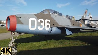 Republic F84F Thunderstreak Fighter  Bomber in depth 4K video [upl. by Vickie]