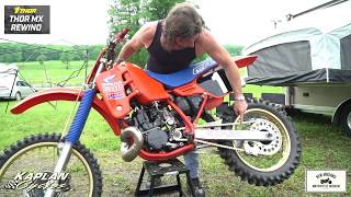 1986 Honda CR500  Vintage MX Holy Grail [upl. by Tak]