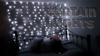 Easy way to hang curtain lightsplautdietsch channel [upl. by Giddings]