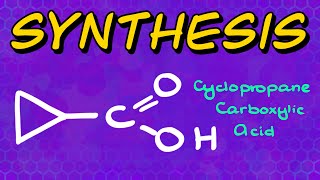 Synthesis of Cyclopropanecarboxylic Acid [upl. by Ahset]