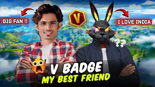 V Badge YouTuber Friend ആക്കിയപ്പോൾ 😱 My Best Friend 😍 RASHIQ DB [upl. by Lah]