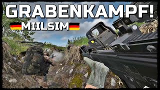 Taktischer Grabenkampf  ARMA REFORGER  MilSim Gameplay  German [upl. by Ahsie]