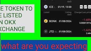 Good news for ice network ice to be listed on okx exchange [upl. by Folly]