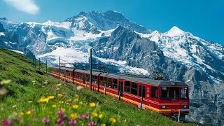 Awesome View Of Jungfrau  Switzerland [upl. by Kam]