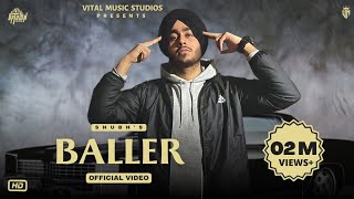 Charche Ch Naam Jiven Ae Trend Ni Official Video Baller Song Shubh  Charche Ch Naam Full Song [upl. by Forta387]