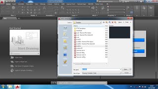 Fungsi dan Penjelasan Template Bawaan AutoCAD yang Sering Digunakan [upl. by Yaffit554]