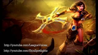 Sivir Voice  Português Brasileiro Brazilian Portuguese  League of Legends [upl. by Ysus]