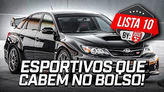 10 CARROS ESPORTIVOS QUE CABEM NO SEU BOLSO Agora chegou a sua vez [upl. by Akehsat]