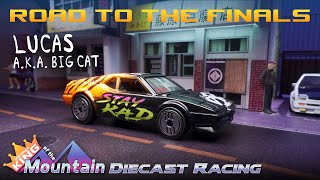 Lucas AKA BIG CAT Road to the KotM Finals  Diecast Racing [upl. by Rehpotsyrhc]