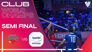 Suntory Sunbirds vs Itambé Minas  Semi Final  Highlights  Mens Club World Championship 2023 [upl. by Maddy]