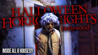 Halloween Horror Nights 2024 Inside All Houses amp Reaction 4K [upl. by Bronwyn]