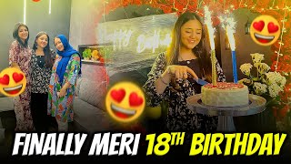 Finally Mein Bhi 18 Ki Hogae 😂  Birthday Vlog [upl. by Nnylarat]