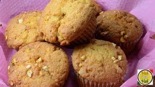 Cashewnut Chikki Muffin  By Vahchef  vahrehvahcom [upl. by Anjela885]