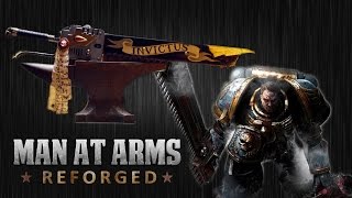 Warhammer 40K Chainsword  MAN AT ARMS REFORGED [upl. by Hasin]