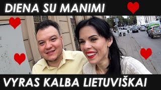 VLOG Mano vyras kalba lietuviškai  Justes Grozio Kanalas [upl. by Ennirak]