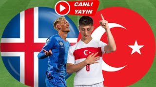 TÜRKİYE İZLANDA MAÇI CANLI İZLE [upl. by Sinai]