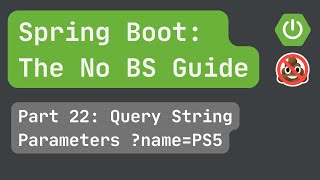 Spring Boot pt 22 Query String Parameters [upl. by Legnalos817]