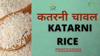 KATARANI RICE PROCESSING I कतरनी चावल I NIFTEM PMFME SCHEME [upl. by Dduj]