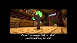 Minecraft song TNT  With Lyrics [upl. by Ainar]