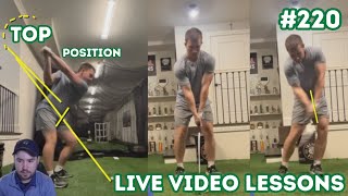 Live Video Lessons 220  Top Position [upl. by Luz]