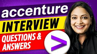 Accenture Interview Questions amp Answers  Tech amp HR Round [upl. by Ecneps]