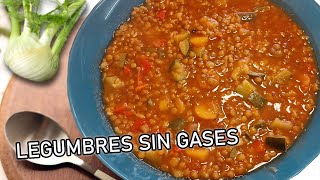 💥LENTEJAS con VERDURAS en Olla Exprés ¡Una receta para todos los días [upl. by Nylekoorb]