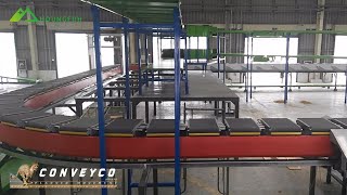 YANWEN Express Cross Belt Sorter Project [upl. by Remliw646]