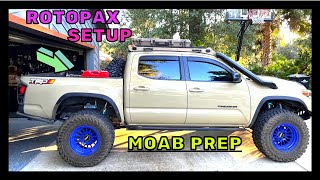 RotoPax Install on a Toyota Tacoma  Moab Prep [upl. by Siroled]