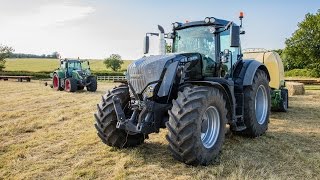 Fendt Black Beauty 828 Hay Baling [upl. by Bazar540]