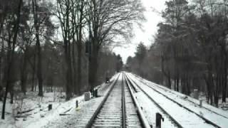 Führerstandsmitfahrt SBahn Berlin Potsdam  Wannsee [upl. by Sivia]