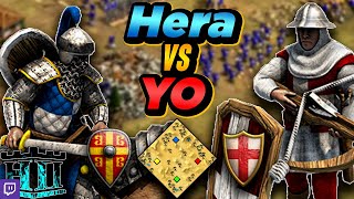 Byzantines vs Italians  1v1 Arabia  vs Yo  AoE2 [upl. by Det919]