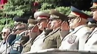 MVKUDIV Graduation of officers in Balashikha 1993 Russian Anthem  Patriotic Song [upl. by Naanac]